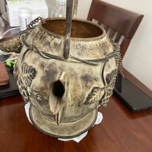 Unique old vintage teapot